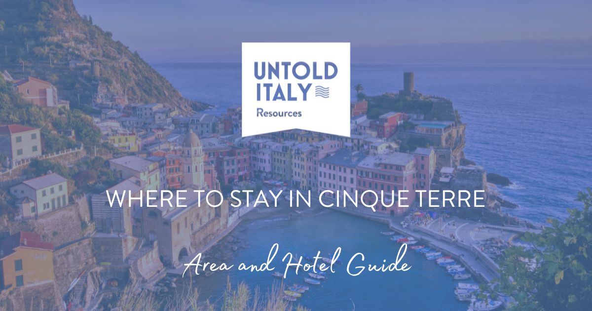 cinque terre italy where to stay
