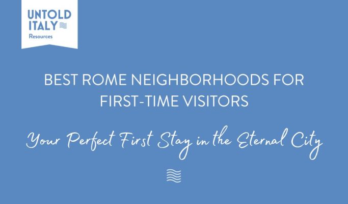 rome districts for first timers