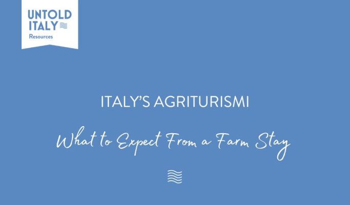 italy agriturismo farm stay