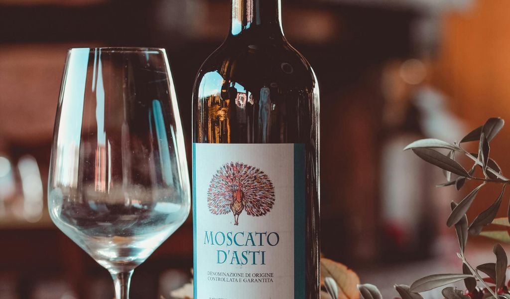 bottle of moscato d'asti