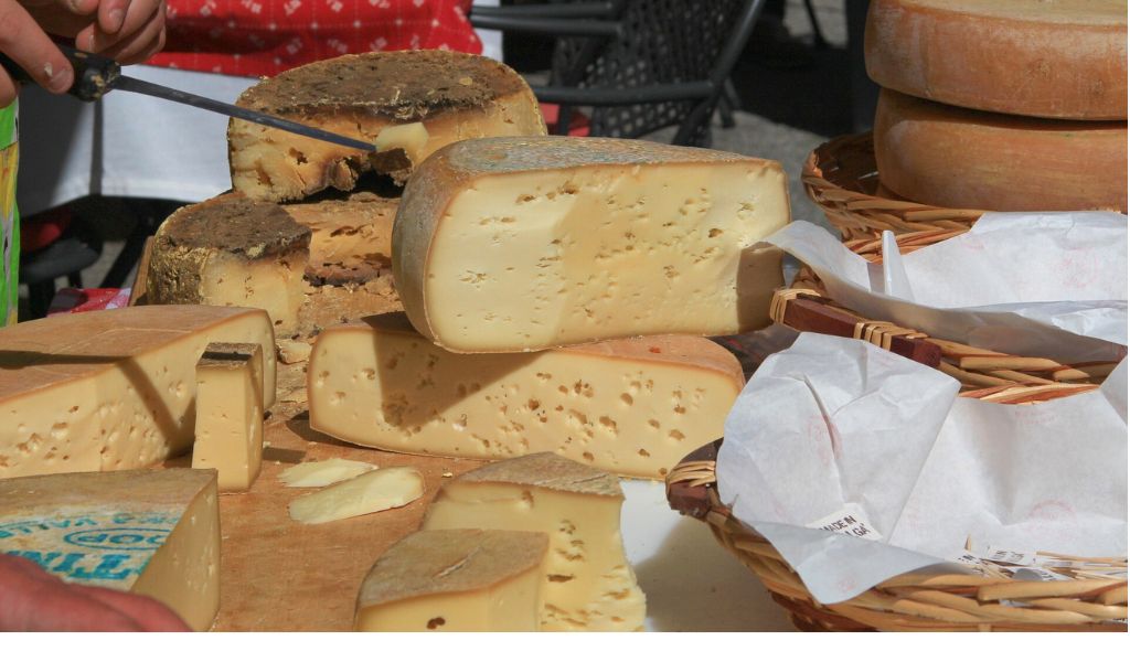 asiago cheese from veneto, italy