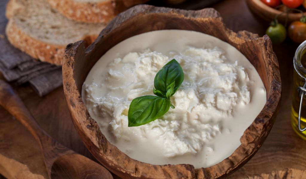 creamy stracciatella